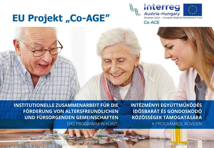 Co-AGE Intézményi együttműködés idősbarát és gondoskodó közösségek támogatására
