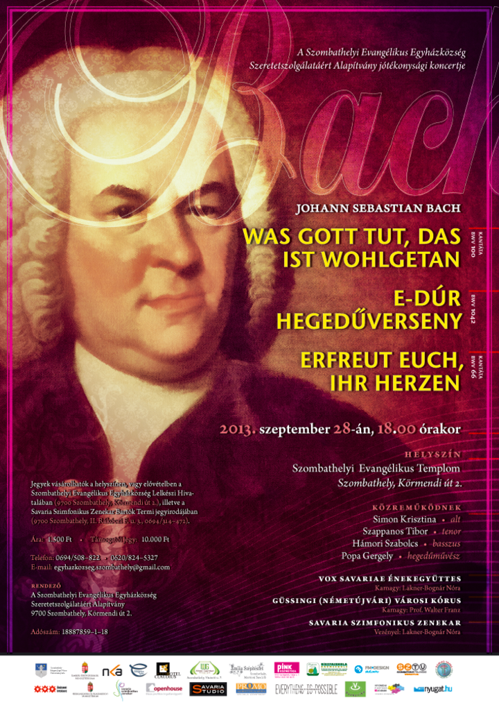 Szeptemberben ismt jtkonysgi koncert - frisstve!