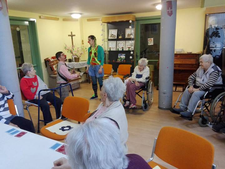 Dr. Bohcaink februrban is elltogattak a Trczy Otthon lakihoz