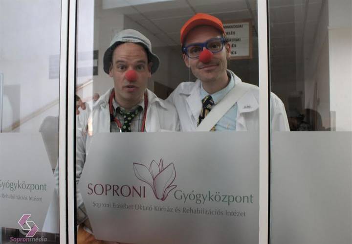 Sopronban is vizitelnek a bohócdoktorok Sopronban is vizitelnek a bohócdoktorok